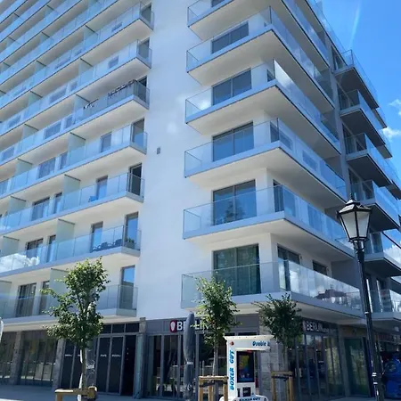 Balticus Apartament 2 Pokoje, 5-Pietro, Klimatyzacja, Widok Na Morze, Duzy Balkon, Garaz, Internet Miedzyzdroje Exterior photo